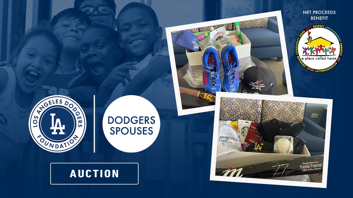 Dodgers Foundation on X: Help us and @Dodgers Spouses support @apch2830.  Visit  to bid on your Los Angeles Dodgers favorite  things.  / X