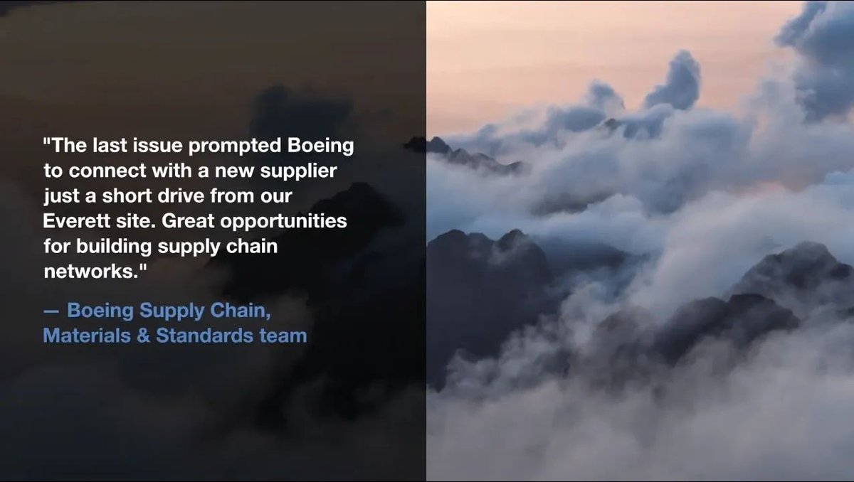 NWaerospaceNews's tweet photo. This is what gets us excited! Being a conduit for B2B has been our goal. Now we expand our reach to High School and College Students to help inspire a vibrant Aerospace workforce. #nwan #NorthwestAerospaceNews #LetsGoAerospace #workforce #Boeing #aerospace #students #b2b https://t.co/r4bkRmpyZn