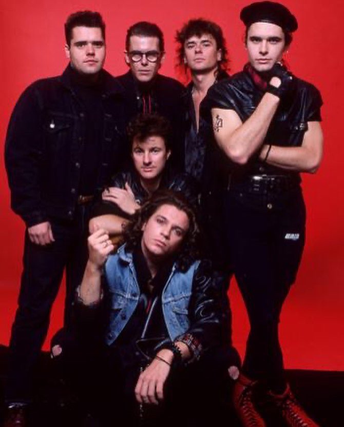 Congratulations to my INXS brothers on 45 years of putting smiles on peoples faces. Forever honoured to be the official 7th member of this amazing band. See you in the soup lads. JS x @INXS #inxs