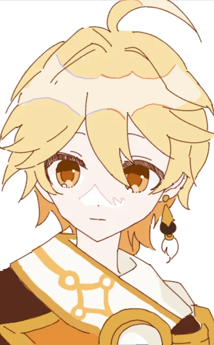 絵で描いた双子 