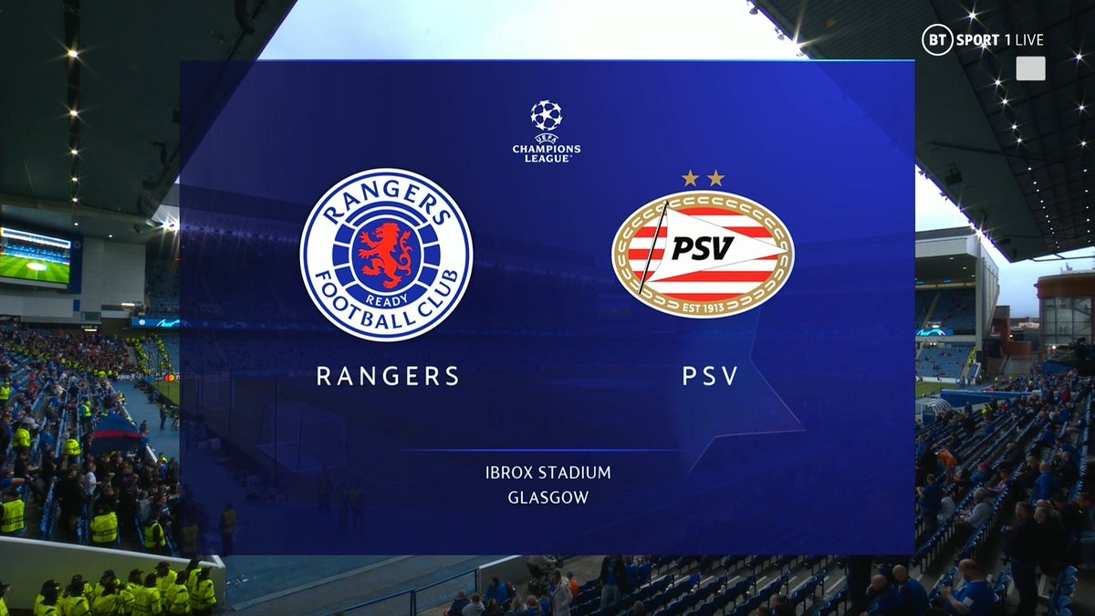 Full match: Rangers vs PSV
