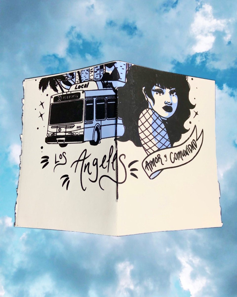 laschicaspelig's tweet photo. Handmade sketchbooks using my screenprint misprints are on my shop! I have limited amounts of each design. Free shipping using “FREESHIP23” code :) https://t.co/JtlS5v7Uyp https://t.co/tm7nFuSiWU