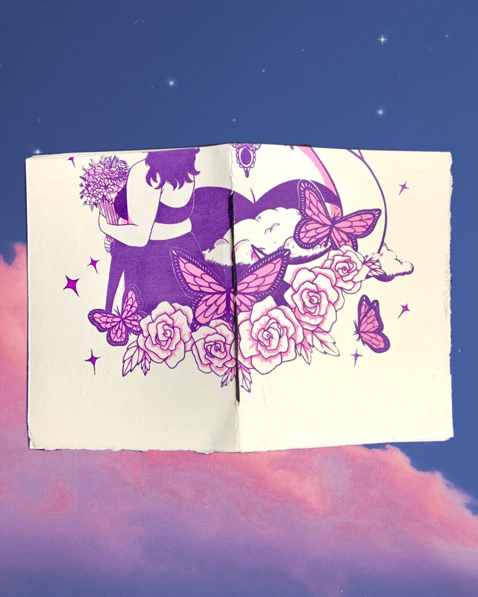 laschicaspelig's tweet photo. Handmade sketchbooks using my screenprint misprints are on my shop! I have limited amounts of each design. Free shipping using “FREESHIP23” code :) https://t.co/JtlS5v7Uyp https://t.co/tm7nFuSiWU