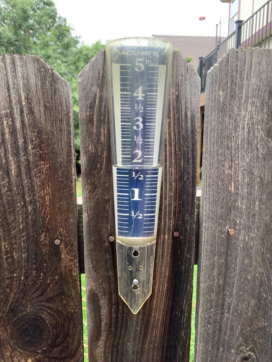 bhkitching's tweet photo. Today’s rain in Westminster Colorado. ⁦@KathySabine9⁩ ⁦@KylieBearseWX⁩ https://t.co/ySw5MXaNMM