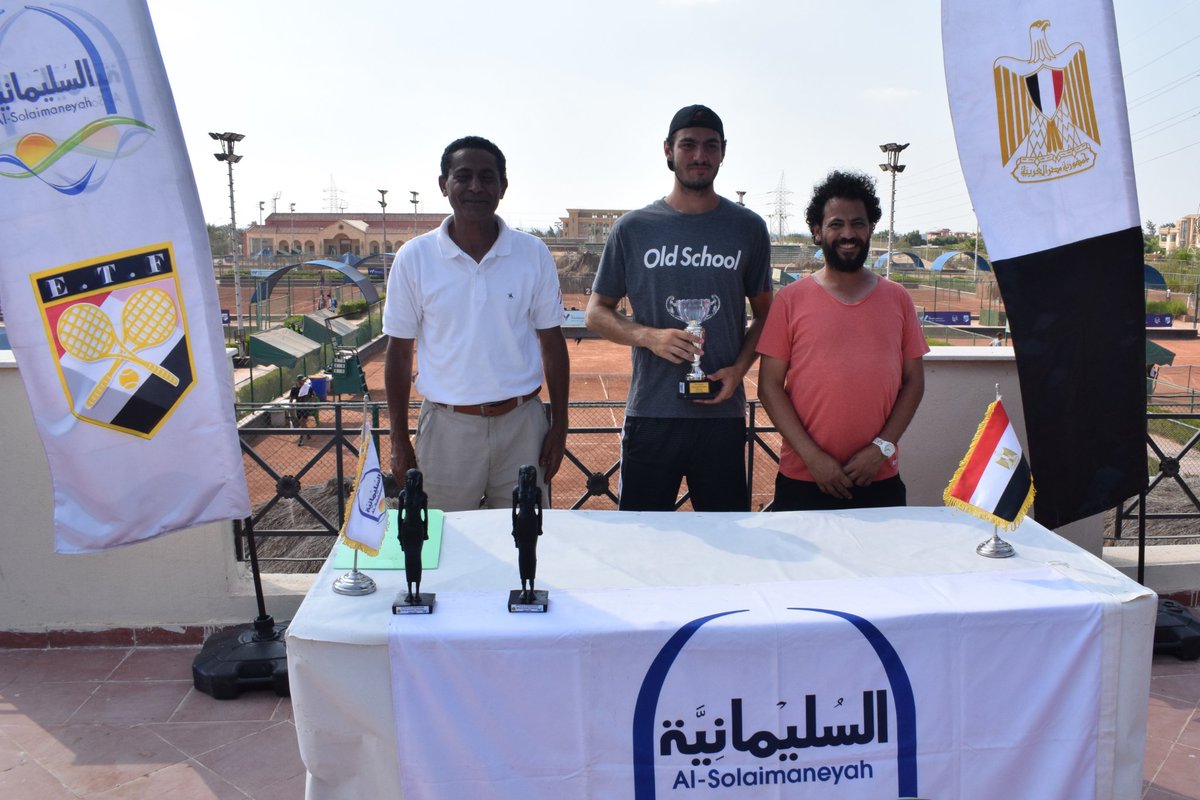 Not_Esportivas's tweet photo. ITF TENNIS!
Parabéns aos tenistas campeões do @worldtennis de M15 de Cairo no Egito.
Simples: Luca Tomasetto (🇮🇹) 🏆 (1)
Duplas: Alex Barrena (🇦🇷)/ Bruno Pujol (🇪🇦)
#ITFtennis #tennis #M15Cairo #LucaTomasetto #AlexBarrena #BrunoPujolNavarro https://t.co/kvTiGMUDTx