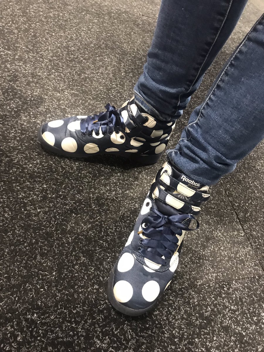 crewmojo's tweet photo. Check out yesterdays shoe mojo …. Bought to you by @crewmojo . See what we did there. Seriously though loving meeting all the amazing people attached to these shoes #ahriinc #shoessofahri https://t.co/hVvXFrBQ5h