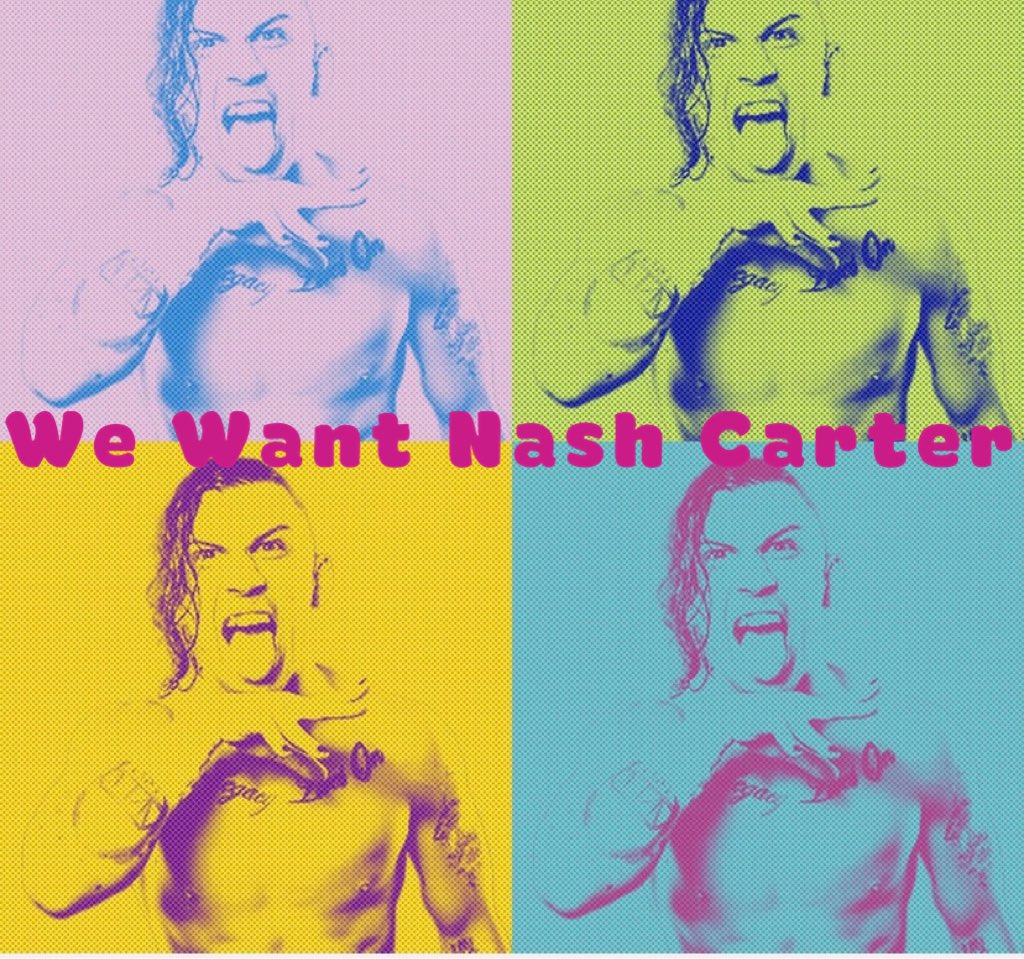 FeelinWoozyHere's tweet photo. Hell yeah we do @TripleH 
@wwenxt
#JusticeForNashCarter 💚 https://t.co/KMKVwhTqFQ