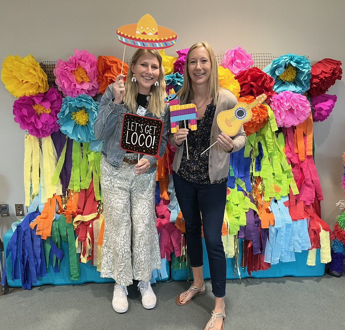 Ms_Vozar3rd's tweet photo. So much fun “shopping” at el mercado last week! We got to pick out some great resources for our students! @MrsIrwin__ #CFISDspirit #lighttheway https://t.co/EWUwq0ulmX