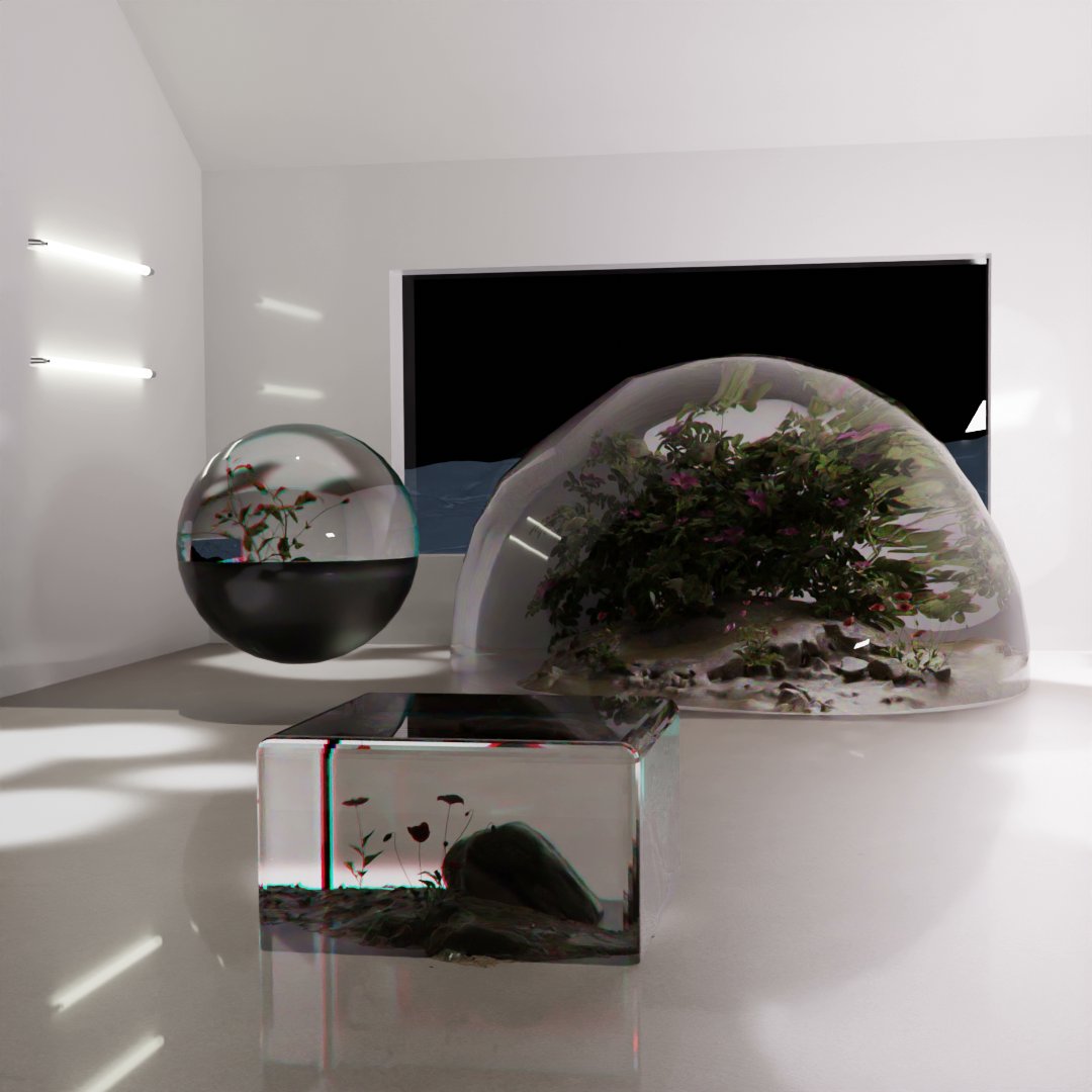 Il faudra s'y faire
Une télé pour habiter nos plantes,
Les ruines d'un monde pour être dans le monde

Les murs blancs l'abstraction ultime, cette fin en rêve sans vie : pureté malade et dépressive

Il faudra s'y faire, nous devons nous battre pour la vie

art by <a href="/jacobcallandva/">jacob Calland</a>