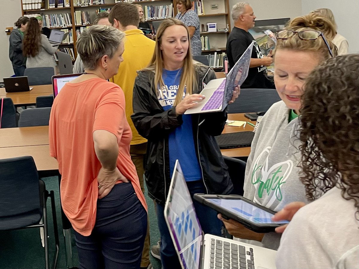THasheider's tweet photo. I had the privilege of facilitating PD with @PattonvilleSD teachers today! We worked on “leveling up” student tasks to be rigorous and cognitively engaging. @tstice &amp; @JohnAntonetti #PowerfulTaskDesign was our guide today! https://t.co/B6nU3GffaC