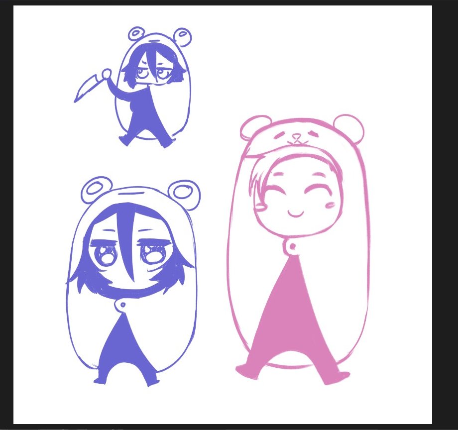 twitch chat requested Himouto Umaru-chan Annie and Ro
anyway these are probably the patreon stickers for this month 