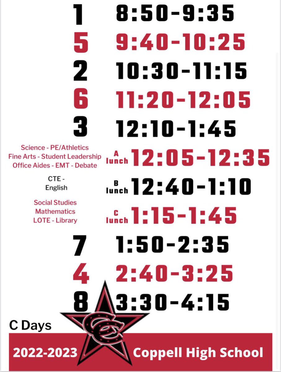 🏫 Coppell High School 📚 tweet media