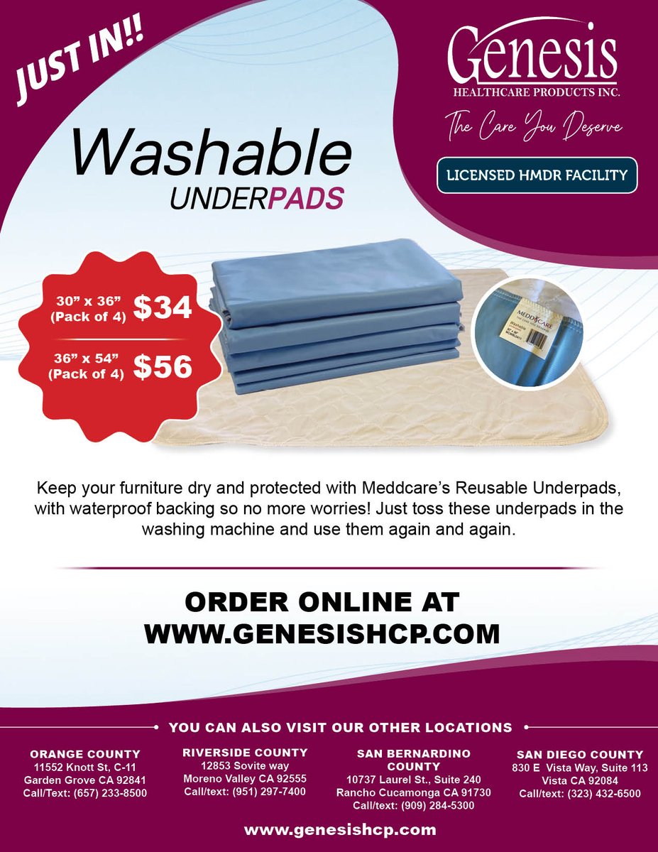 Genesishcp_'s tweet photo. With moisture-proof barriers, they can be placed on mattresses, chairs, and other furniture. The quilted top layer is soft and comfortable against the skin, while the stay-dry layer wicks away moisture to keep users feeling dry.

Shop now !https://t.co/hhqvLhXMGM https://t.co/hjFXR7y8U6