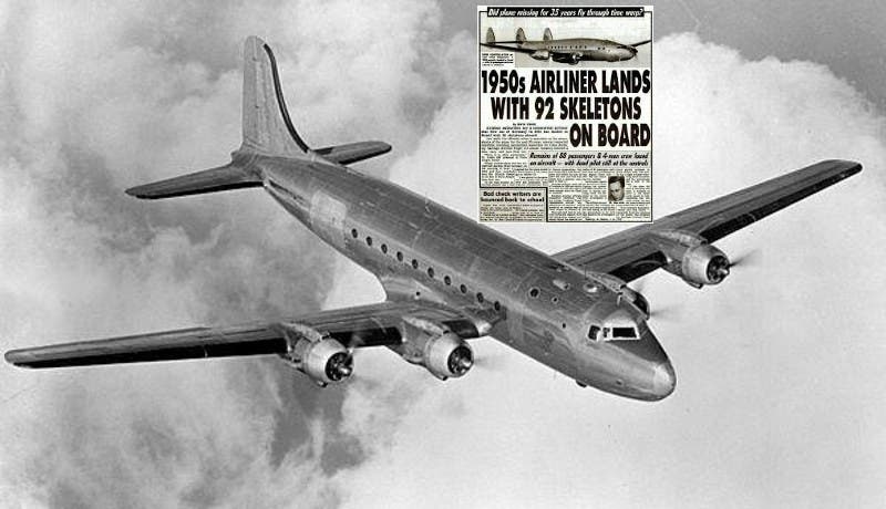 viviandarkbitch's tweet photo. He visto Manifiesto, la serie en la que un avión sale de Jamaica a NYC y al aterrizar habían pasado 5 años, pero para los tripulantes solo fue un vuelo de unas cuentas horas.

Pero sabían que hay un caso de un avión que desapareció en 1955 y aterrizó en Venezuela 37 años después? https://t.co/LrLF5IUhco