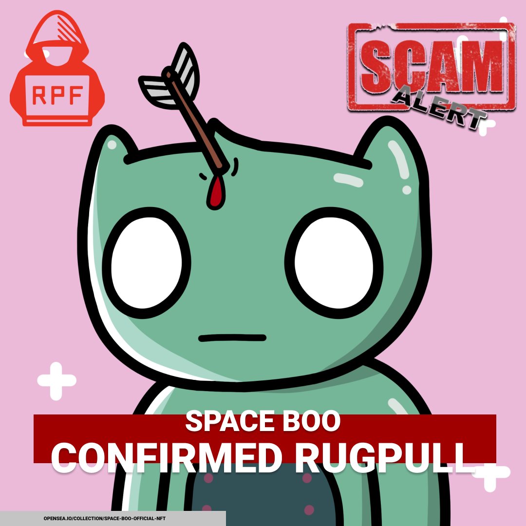 rugpullfinder's tweet photo. .. @SpacebooNFT  Team rugged the project, artists 
@Candrian90
  is Fake!, his eth name doesn't even exist lool if you gonna rug ppl at least buy the damn name lool. Also a fake artist website with stolen images from different creators, the website shut down. https://t.co/Keu9n4CxlQ