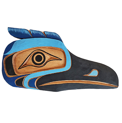CT_Native_Art's tweet photo. Jay Plaque by Northwest Coast BC Canada First Nations Kwakwaka'wakw artist Gilbert Dawson. Carved in 2022 from Red Cedar. https://t.co/Y9ZdDSTz2F
#BritishColumbia #FirstNations #Art #Authentic #Kwakwakawakw https://t.co/fOwfkgW2zm