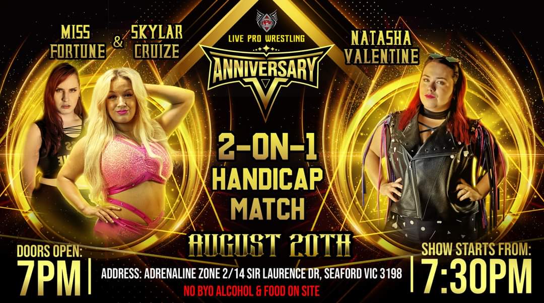 AdrenalinePW's tweet photo. Can @NatashaV_PW finally exact some revenge on #InfluentialFortune?
Will @TheMissFortune_ & @Iamskylarcruize continue to reign over the women's division?
Who is coming out on top?
#APWAnniversary
๐ https://t.co/1NuJ6Lc4QR
๐ป 7pm @CluchRadio Xtra https://t.co/eK8Cy777ER