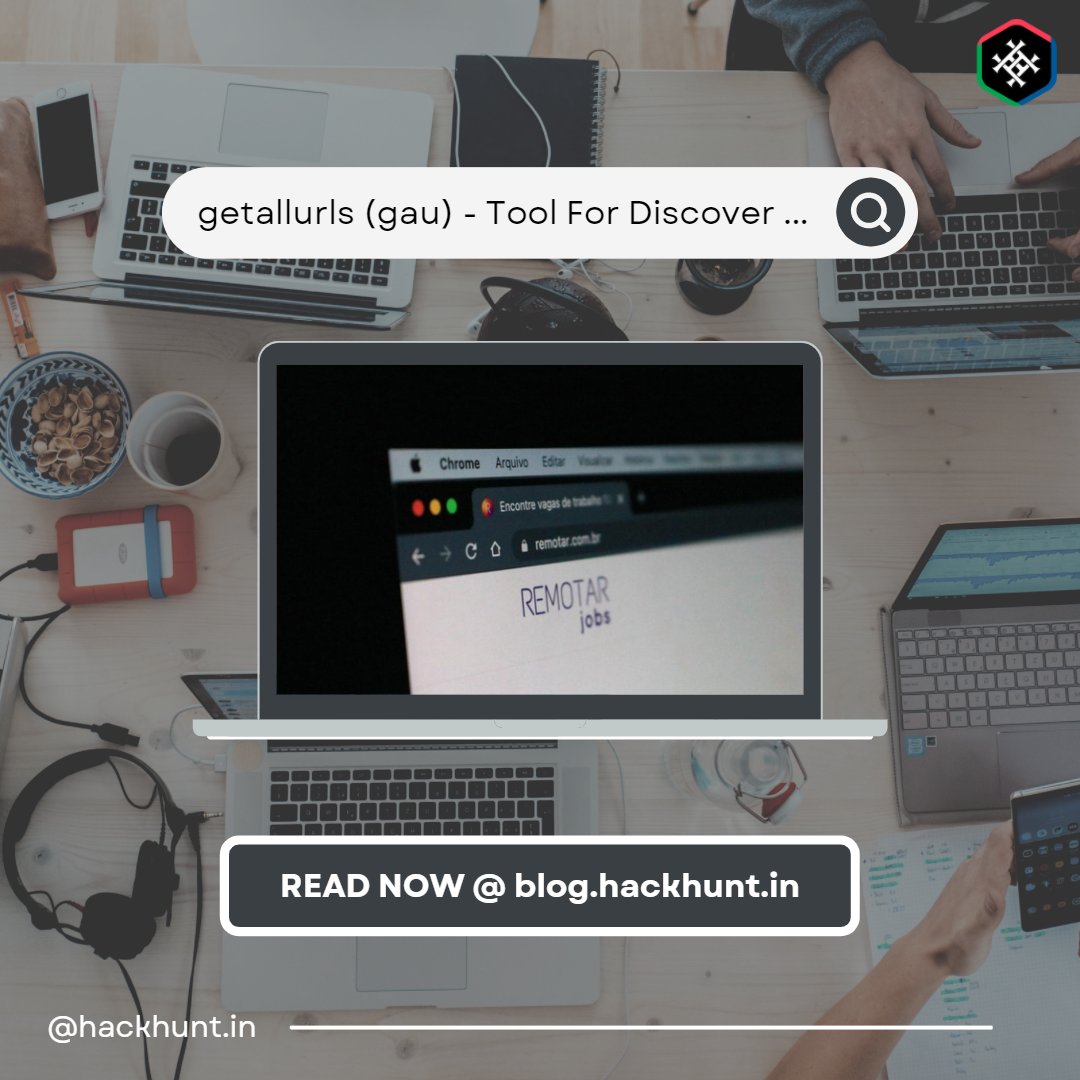hackhunt_in's tweet photo. GAU For Discovering URL - https://t.co/KOY30wMPnV

#HackHunt #hackhunt.in #Hack #Hacker #Hacking #EthicalHacking #Network #EthicalHacker #Cybersecure #Cybersecurity #Vulnerable #Pentesting #XSS #HackHuntArmy #getallurls #getallurlsgau #BugBounty #BugBountyRecon #nuclei https://t.co/KSOGk4Dw15