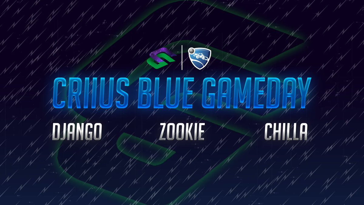 Criius Gaming (@criius) on Twitter photo ๐ฅGAME NIGHT๐ฅ
Criius Blue is back tonight taking on HD Gold in another <a href="/BlacklineCS/">Black Line Championship Series</a> match!๐
#Rocketleague
โฐ7:30pm MST/ 9:30pm ESTโฐ ๐ฅGAME NIGHT๐ฅ
Criius Blue is back tonight taking on HD Gold in another <a href="/BlacklineCS/">Black Line Championship Series</a> match!๐
#Rocketleague
โฐ7:30pm MST/ 9:30pm ESTโฐ