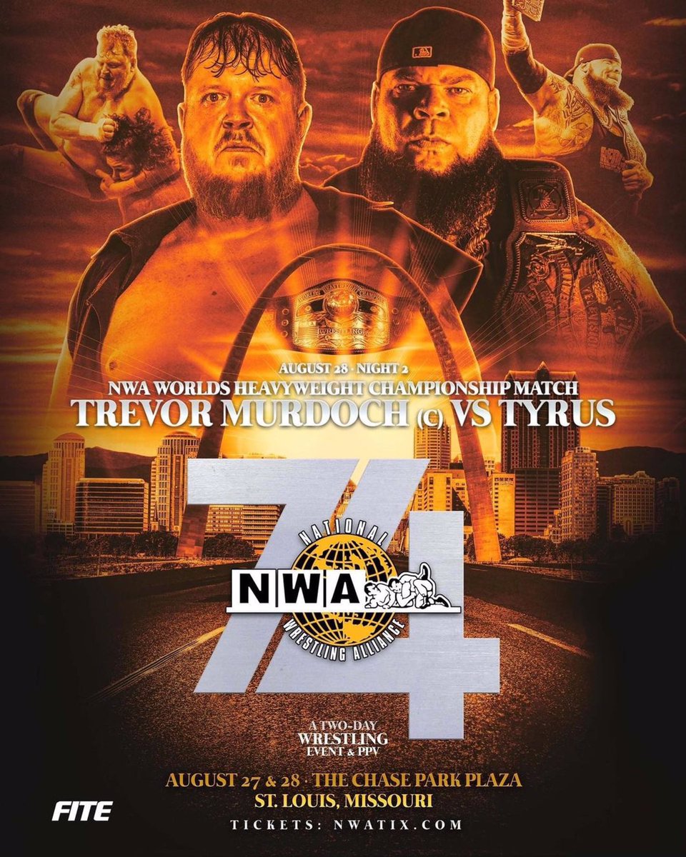 Tyrus on Twitter "NWA74 is coming to you LIVE on PPV from NWA Worlds