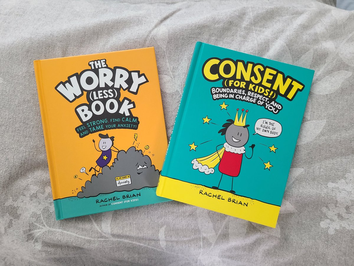 For all of my counsellor, parenting  & educator friends. These books are a must own if you have kiddos in your life. Thank you for creating these @rachel_brian 
#consent #anxietystrategies