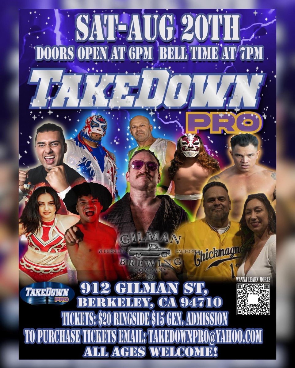 _EddieCuervo's tweet photo. This Saturday! @TakeDownPro_ https://t.co/JK0aVYO34c