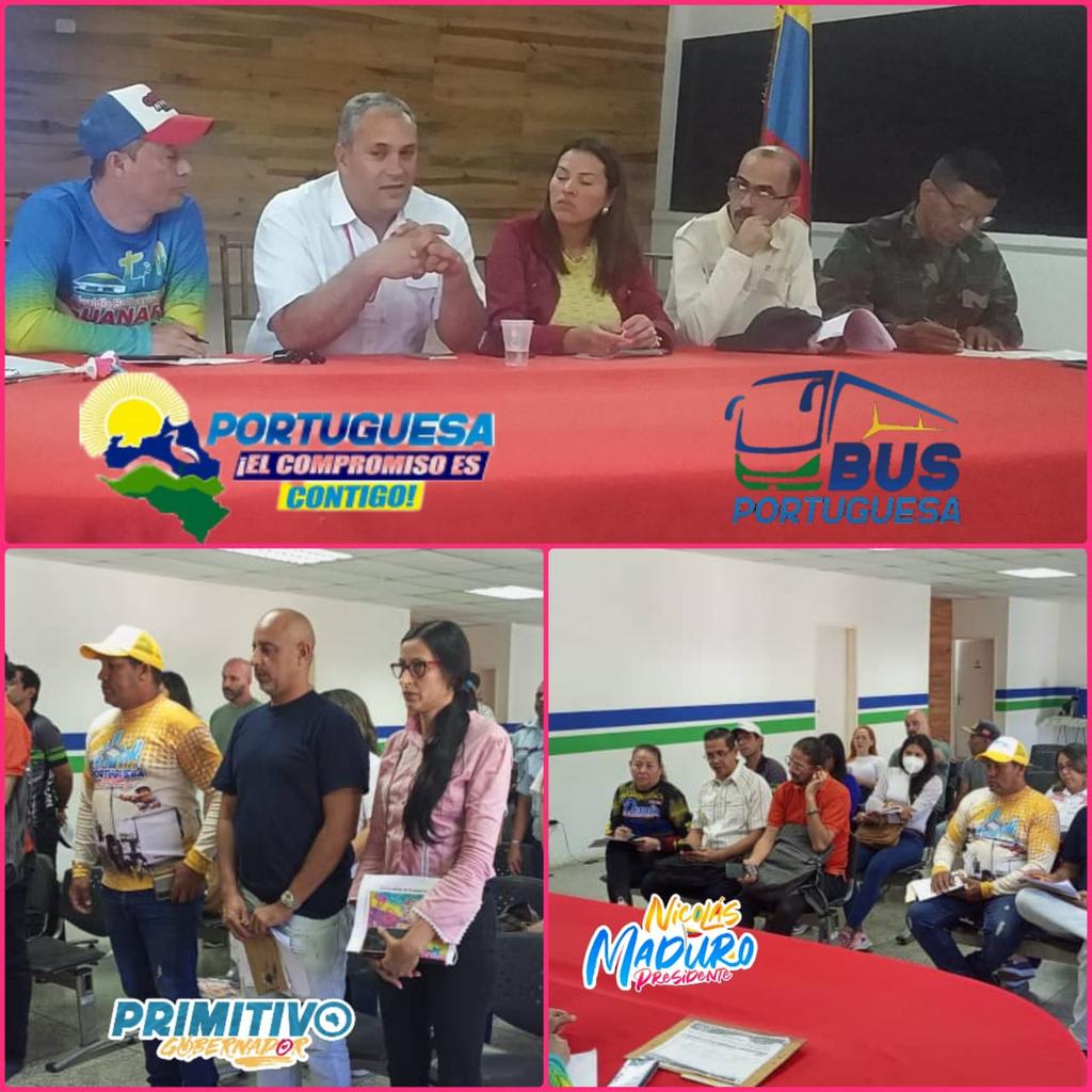 Siguiendo instrucciones del gobernador <a href="/PrimitivoPsuv/">Antonio Primitivo Cedeño</a>, #Busportuguesa presente en la reunión organizativa de la celebración de la Virgen de Coromoto el 8 de septiembre 
<a href="/sdeportuguesa/">Desarrollo Económico</a> 
#portuguesaorganizauneysuma
