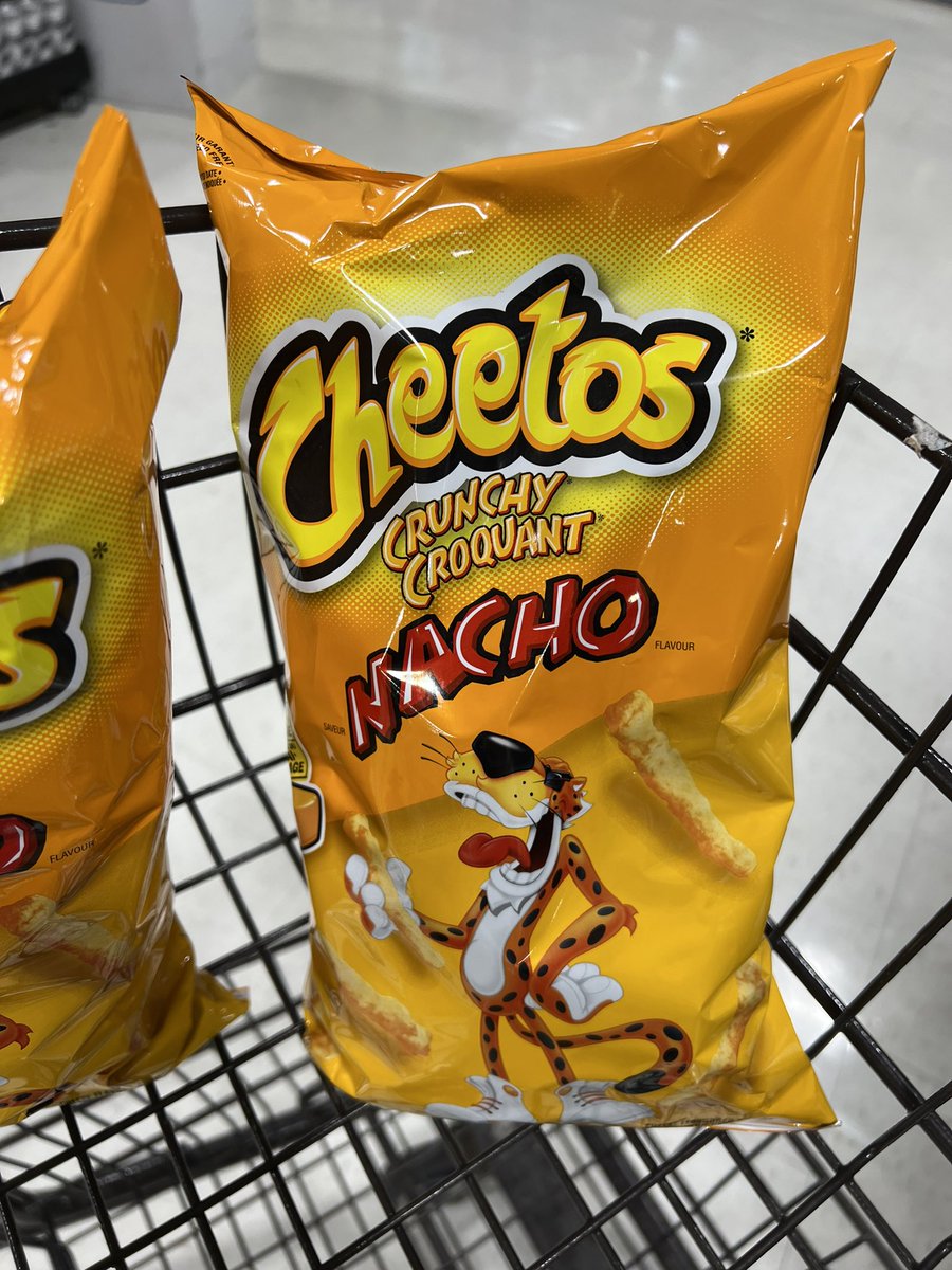 After months of searching high and low and having all but given up, I finally found <a href="/CheetosCanada/">Cheetos Canada</a> Crunchy Nachos back on the shelves! You just made this long week awesome again! #snacks #CrunchyNacho #Sobeys