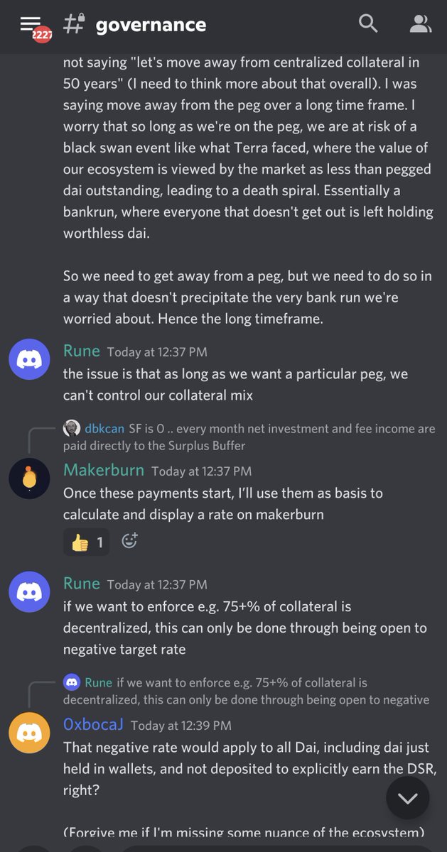 ameensol's tweet photo. IMO RAI has already accomplished about 25% of its mission

exhibit A: RAI ran the controlled floating peg experiment in prod, now it is glorified R&amp;D for @MakerDAO and @RuneKek is using RAI as a potential path forward for DAI

you're welcome 🤗

https://t.co/qgRiZTVBsr https://t.co/3Unr0hKqrw