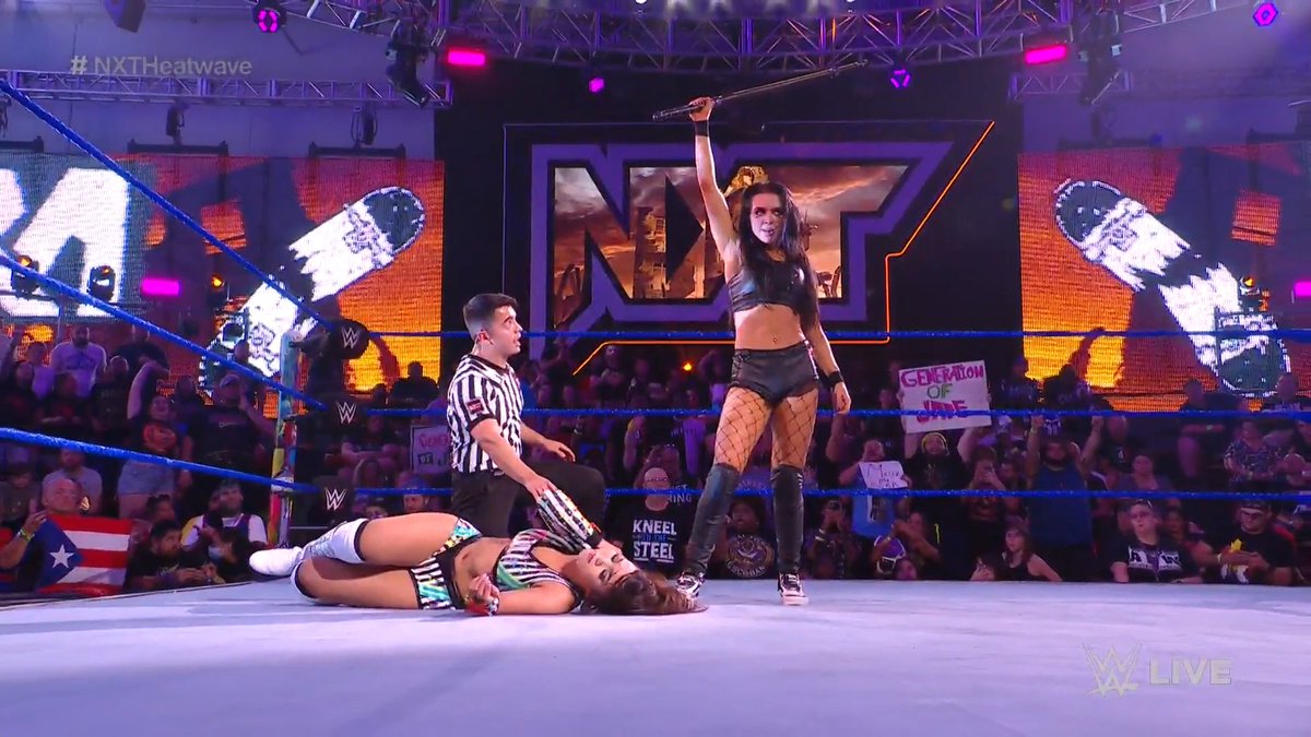 Welcome to the Generation of Jade

#WWENXT #NXTHeatwave @CoraJadeWWE