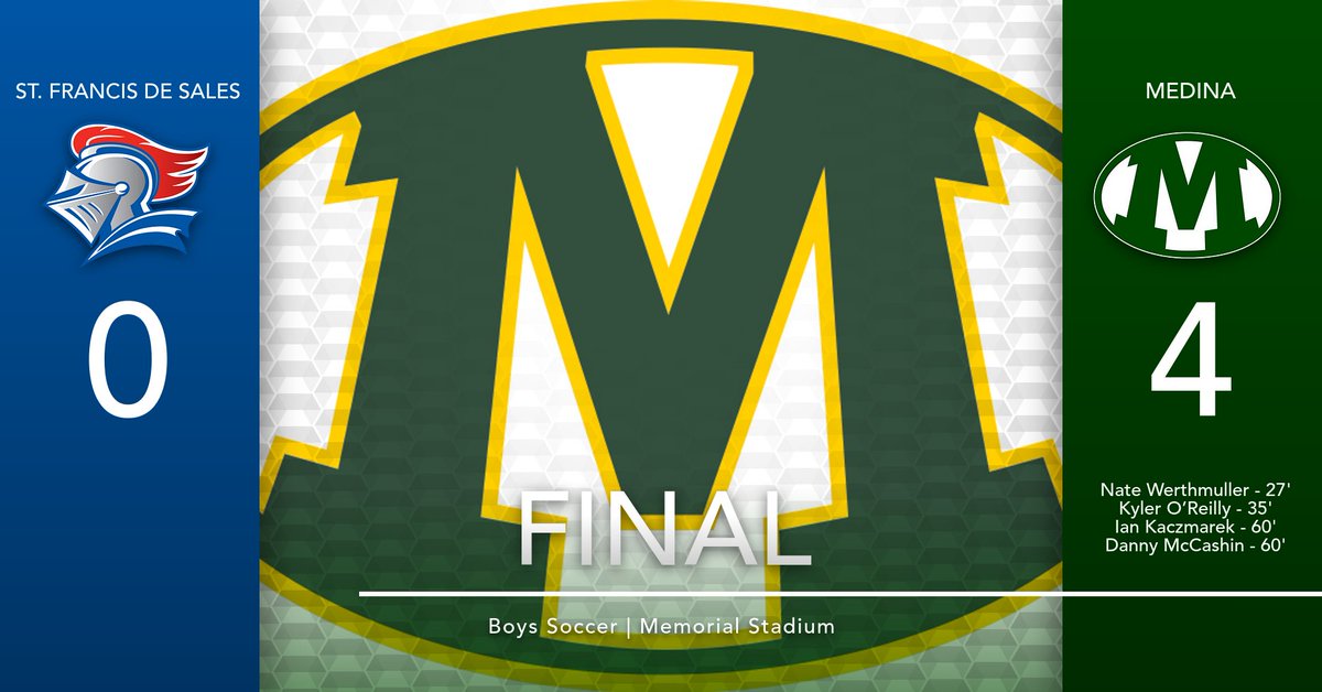 medinaathletics's tweet photo. BSOC:  The Bees open up the season with a 4-0 victory over the Knights https://t.co/mwGrY5m6TY