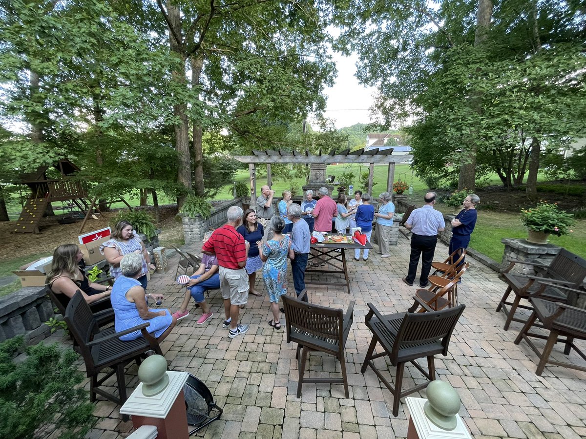 LWB_Mayor's tweet photo. It was a successful night at our precinct party working to re-elect Laura White-Brown as the Mayor of Morehead. Thanks to everyone who came out to show support and a special thank you to our wonderful hosts. #LetsKeepMoving #MovingMoreheadForward https://t.co/zCJgdYJirz