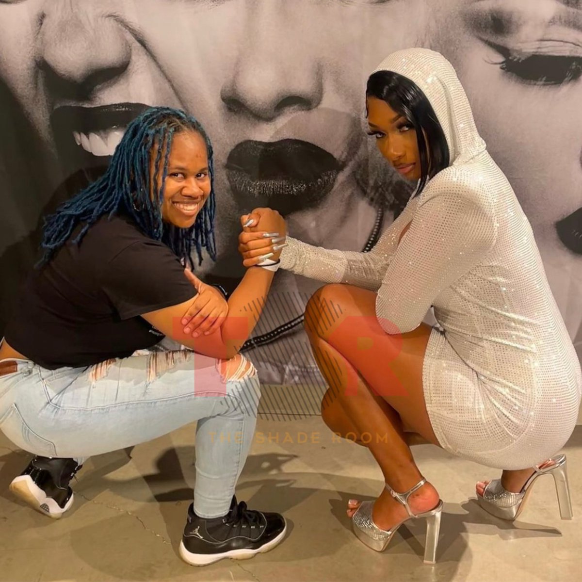 TheShadeRoom's tweet photo. Yessss!!! Megan Thee Stallion is giving her fans the full Hot Girl experience with these up close and personal meet and greets! 👏🏾 (📸: mellywetsnets, anna.lee.official, k.ristinav, ashlee.luvv) (SWIPE) https://t.co/QZBZ9mheGC