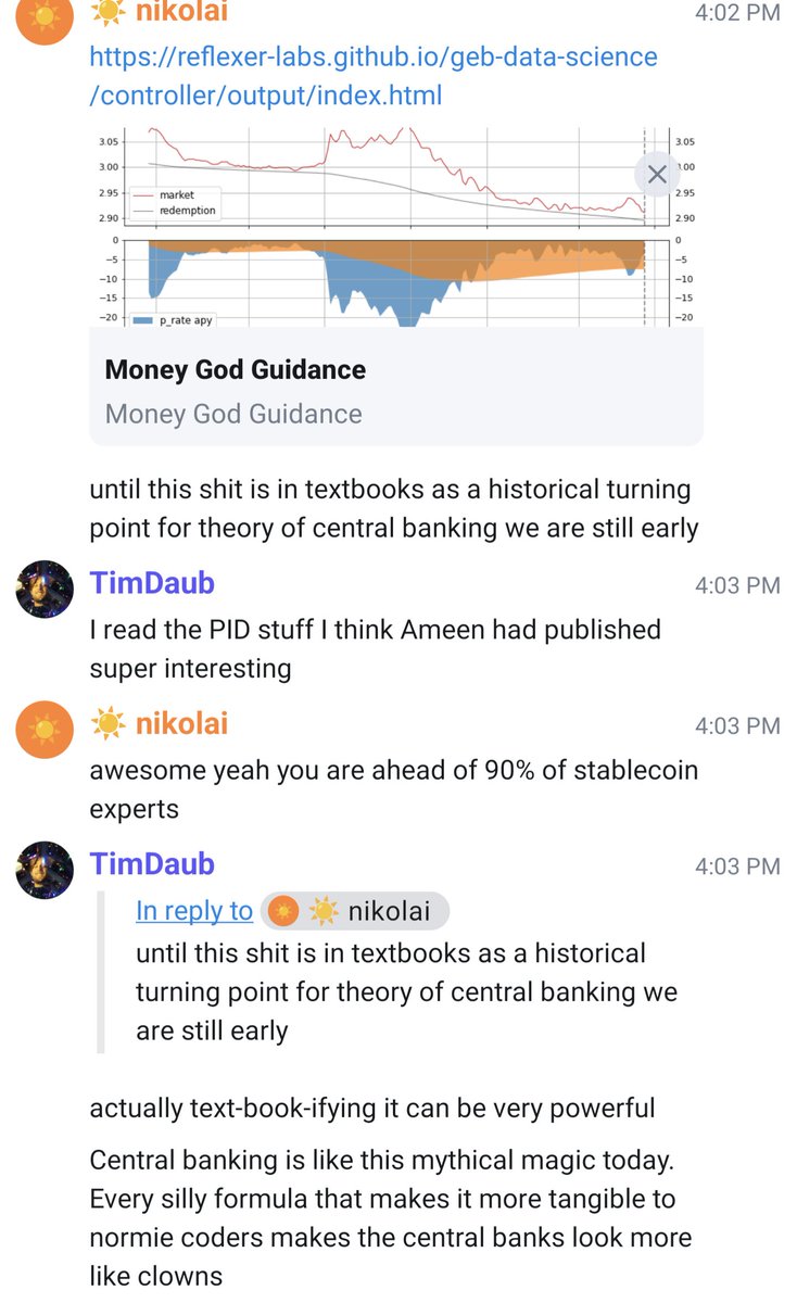 ameensol's tweet photo. as I learn more about central banking I'm increasingly conviced that the PETRODOLLA USD ponzi has us living in the dark ages of central banking

exhibit B: @delete_shitcoin agrees, RAI is a paradigm shift in central banking 

the RAInaissance is just starting 🗿 https://t.co/Ma8rUdDthZ