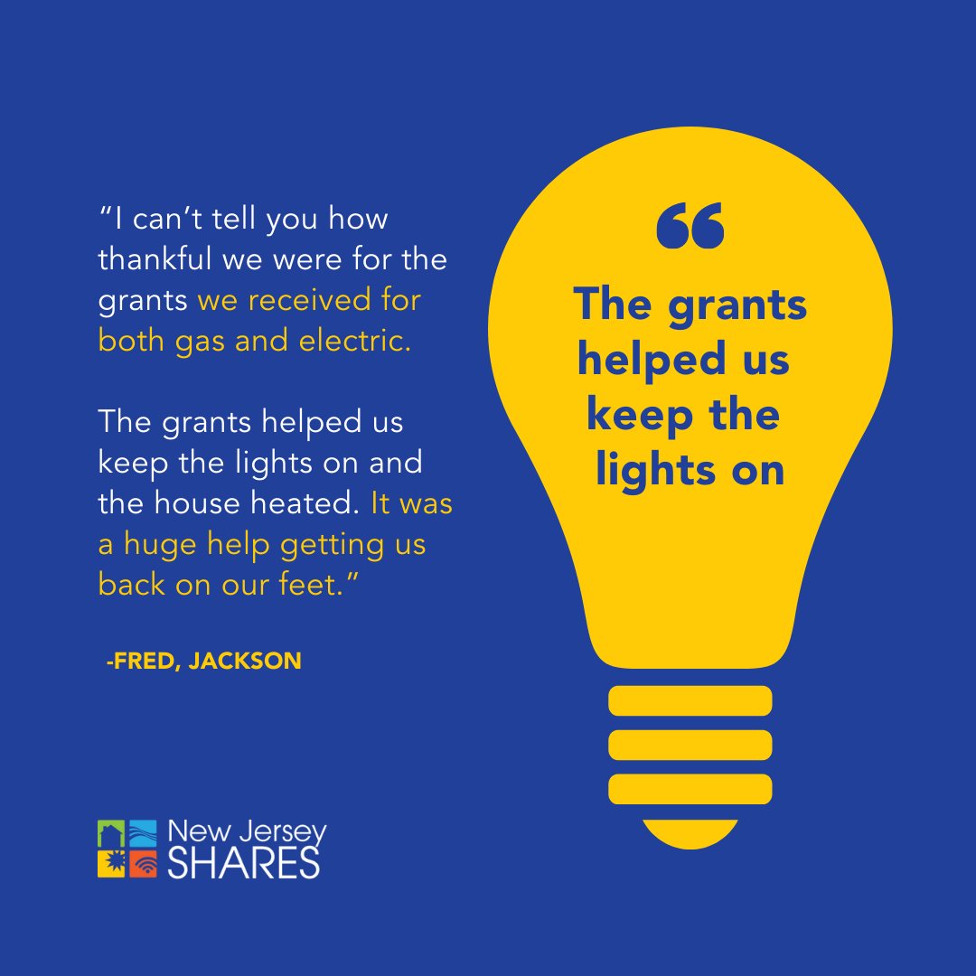 NewJerseySHARES's tweet image. Summer may be in full swing, but don&apos;t get caught off guard while staying cool!

Visit njshares.org to learn more about how we can help assist qualified families cover their electric bills and maintain peace of mind.

#ElectricBills #OfferingHope #DeliveringHelp