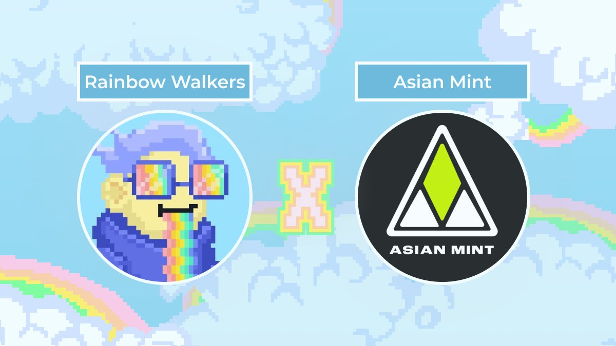 ππ (@am_n3twork) on Twitter photo π The Asian Mint π€ Rainbow Walker π
π Rainbow Walker Whitelist Giveaway π
3x WL spots up for grabs!
To Enter:
β£ Follow <a href="/asian_mint/">The Asian Mint</a> & <a href="/RainbowWalkNFT/">Rainbow Walkers | TODAY | 3:00PM UTC</a>
β£ Like + RT this post
β£ Tag 3 friends
β° Winners in 48 hours π The Asian Mint π€ Rainbow Walker π
π Rainbow Walker Whitelist Giveaway π
3x WL spots up for grabs!
To Enter:
β£ Follow <a href="/asian_mint/">The Asian Mint</a> & <a href="/RainbowWalkNFT/">Rainbow Walkers | TODAY | 3:00PM UTC</a>
β£ Like + RT this post
β£ Tag 3 friends
β° Winners in 48 hours