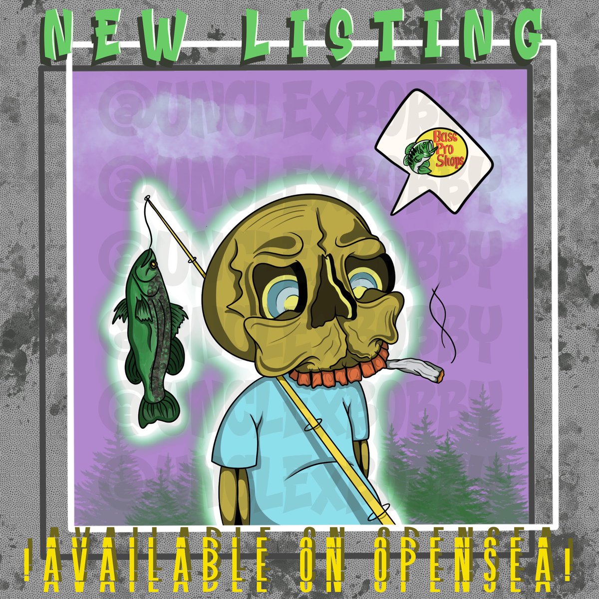 Up now on OpenSea ‼️🫠

opensea.io/UNCLExBOBBY

#opensea #nft #nfts #nftart #nftartist #nftcommunity #nftcollectors #nftdrop #nftartgallery #artist #art #artwork #digitalart #ethereum #eth #blockchain #unclexbobby #skullybully