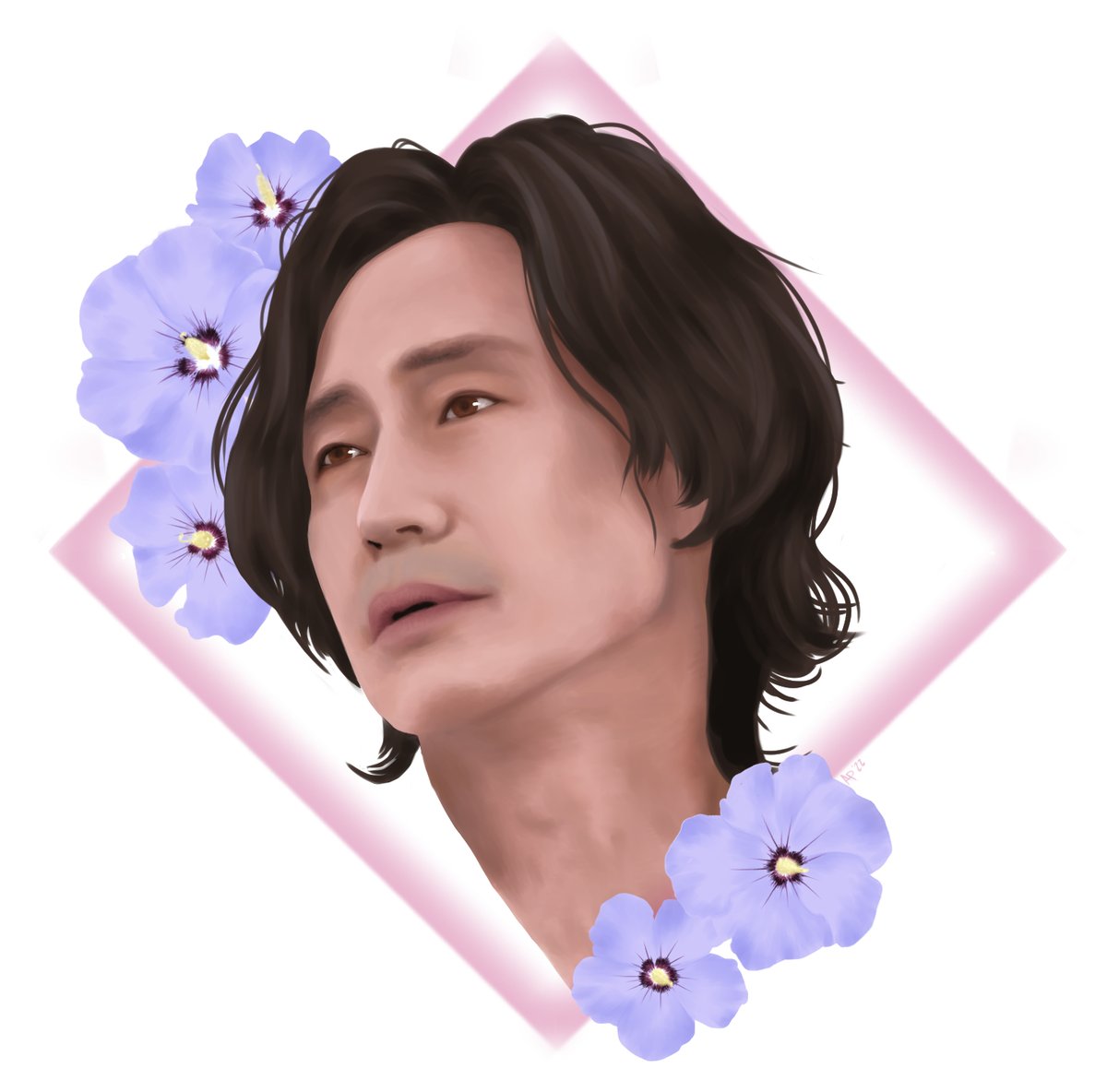 a second drawing in one year?? #shinhakyun #신하균