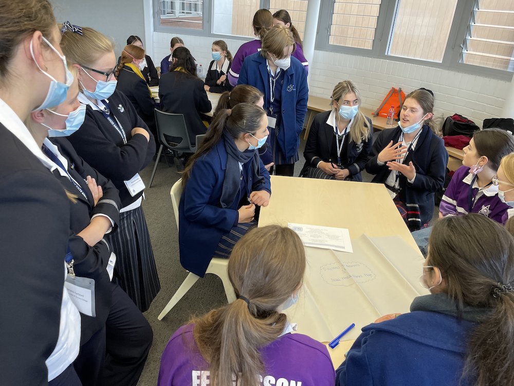 GoodSamEd's tweet photo. GSE hosted its Triennial Conference at Mary MacKillop Place on 23-24 July. The joyful gathering of more than 150 people included Board Directors, Company Members, School Senior Leadership and some very dynamic students.
Good Oil Reflection -  https://t.co/pr5MsB8C5F https://t.co/g5gm0TFSkz