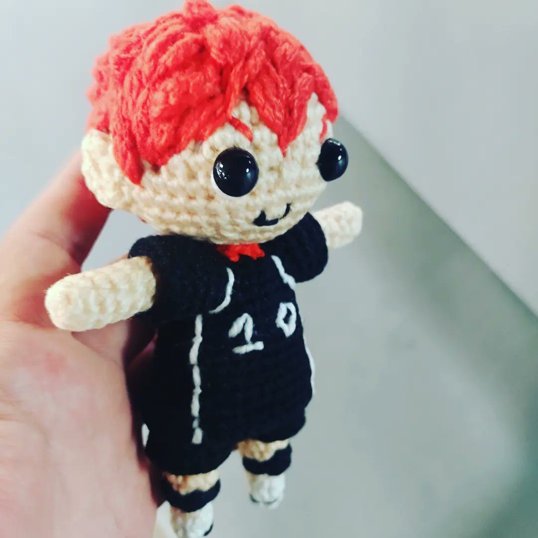 SlrCifuentes's tweet photo. #hinatashoyo #haikyuu #anime #spocon #handmade #amigurumi #PedidoParaUnGranAmigo https://t.co/izSUOPZMFr