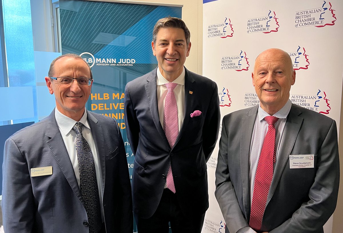 It was an honour to host <a href="/CityofPerth/">City of Perth</a> Lord Mayor <a href="/BasilZempilas/">Basil Zempilas</a> at today’s luncheon of industry leaders and special guests at HLB Mann Judd, alongside HLB Mann Judd official hosts HLB Managing Partner Lucio Di Giallonardo and <a href="/BritishChamber/">Australian British Chamber of Commerce</a> Steve Scudamore