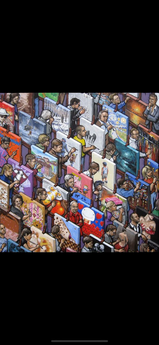 theacorngallery's tweet photo. Celebrate the #goodolddays with this fantastic #spottersguide to celebrated #artists like #jeffrowland #alexandermillar #paulhorton #govinder #keithprocter Click for more: https://t.co/eRBIPHFE4X #art #artist #gallery #painters #paintings #prints #delivery @smallbizutd #artclass https://t.co/10KtcvKS7U