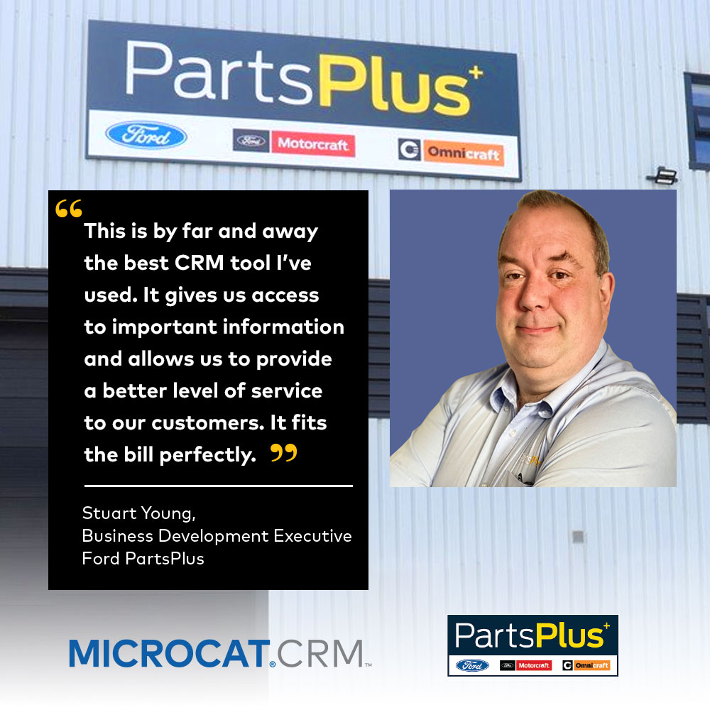 InfomediaLtd's tweet photo. Ford PartsPlus expands their trade business with Microcat CRM. Read how Microcat CRM helps Stuart sell more genuine parts, access real-time information, and drive results and profitability: https://t.co/NDpCMcAgqU
#Ford #PartsPlus #genuineford #motorcraft #MicrocatCRM https://t.co/nWd8UC6HLi