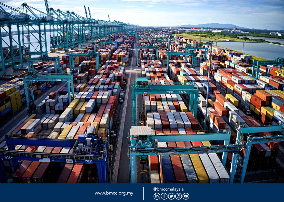 BMCCmy's tweet photo. #BMCC #BMCCMember #Congratulations
Congratulations to our member Port Of Tanjung Pelepas (@PTPMalaysia) for achieving a historic milestone on 31 July 2022 when it became the first container terminal in Malaysia to surpass 1 million twenty-foot equivalent units (TEUs) a month. https://t.co/ECljnXKpnB