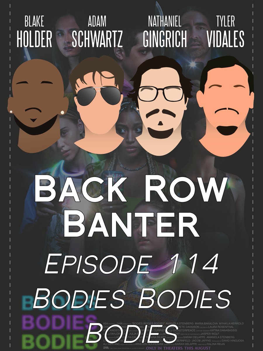 BanterRow's tweet photo. A new generation enters horror with #BodiesBodiesBodies!

Check out our thoughts on this week's episode!

https://t.co/7ged6QkOMx https://t.co/sgqi7liAz0