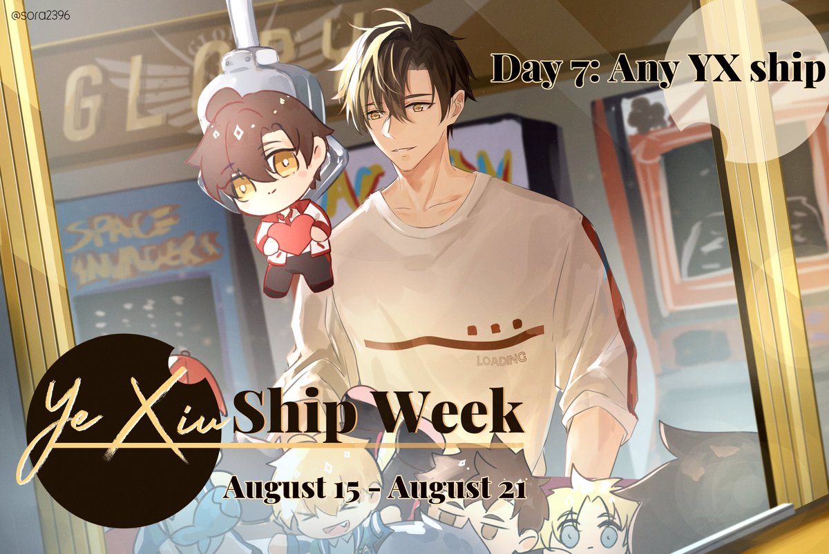 tkaevents's tweet photo. ⌨️YE XIU SHIP WEEK😍

📅15-21 Aug 2022

Day 7: Free Day / Any #YeXiu #叶修 ship

Carrd: https://t.co/w2HGPe9lBm
AO3: https://t.co/hgwN1bYoSp

All fanworks welcome!

#TheKingsAvatar #全职高手

Art by @sora2396 https://t.co/NLemL8zBFZ