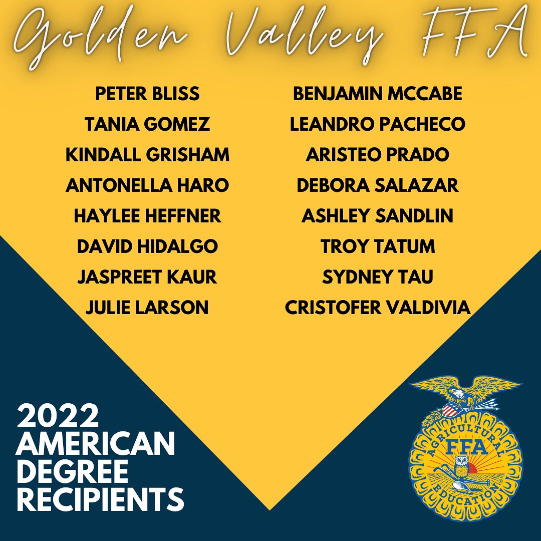 Golden Valley FFA tweet media