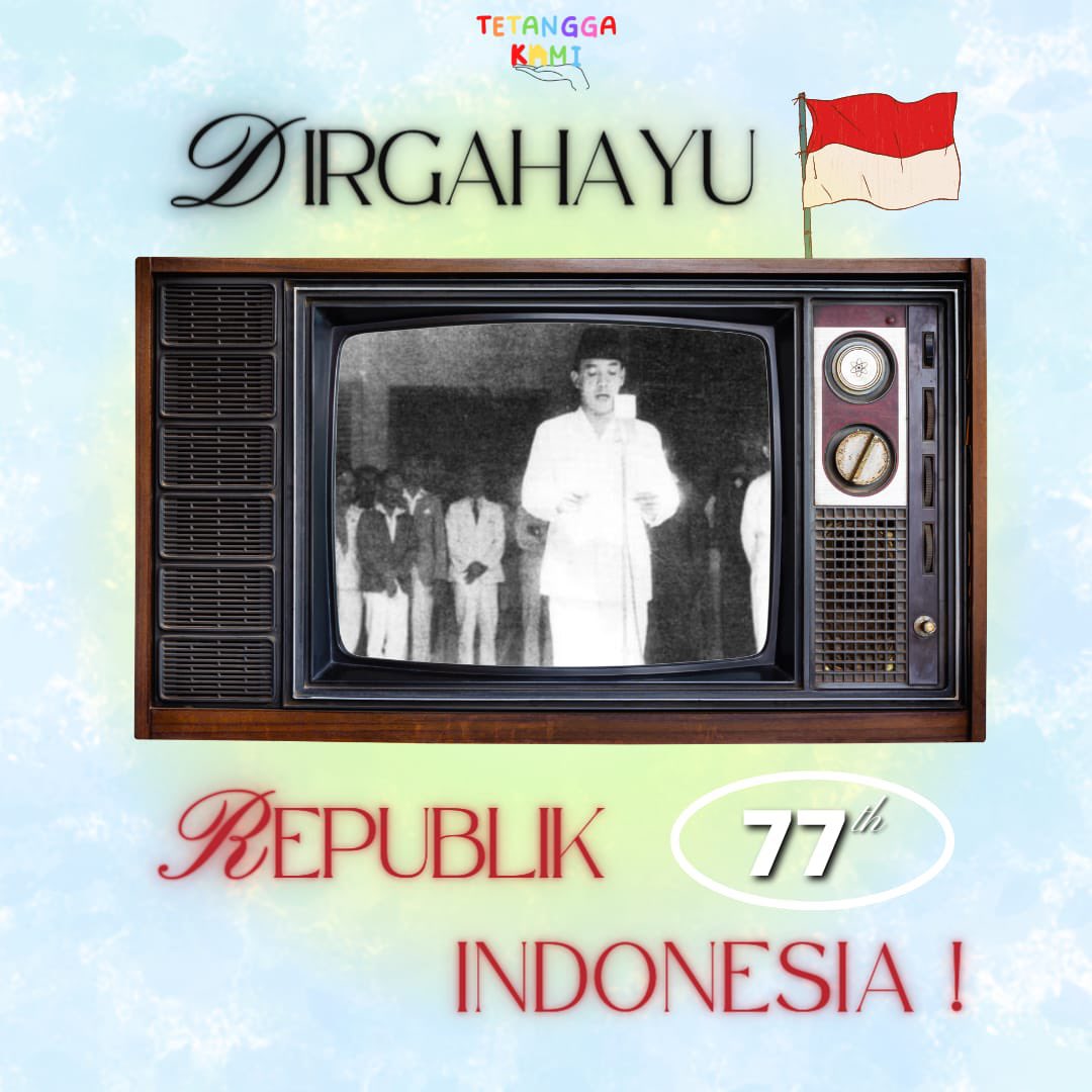 TetanggaKami's tweet photo. 🇮🇩 Selamat Hari Kemerdekaan Republik Indonesia yang ke-77! 🇮🇩
“Pulih Lebih Cepat, Bangkit Lebih Kuat” Merdeka!

#HUT77thRI https://t.co/OB1VWmj8uT