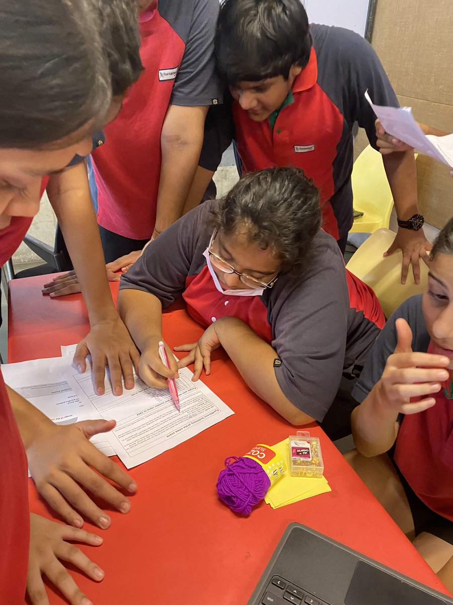 FSSurat's tweet photo. As a part of the tuning-in activity for the G10 IH Unit 2~ 'Law & Criminality', the students were given a crime mystery. They were asked to investigate the crime and create a crime investigation board.
#FSWay #FSHappenings #FSStudents #FSLife #IBClassrooms https://t.co/A0ybQIVFX6