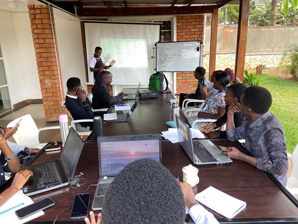 EinsteinRising's tweet photo. Brainstorming strategies to enable us successfully attain our set goals for the last quarter of the year.
The mighty Kampala Impact Day is among the top priorities, mark the date !! 30th/11/2022.
#TeamWork
#KIDIsBack https://t.co/ZThdR7PuZ4